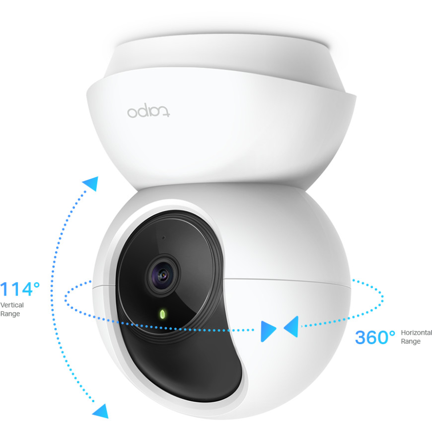 Caméra de surveillance Tp-link WiFi panoramique et inclinable Indoor (TAPOC200)