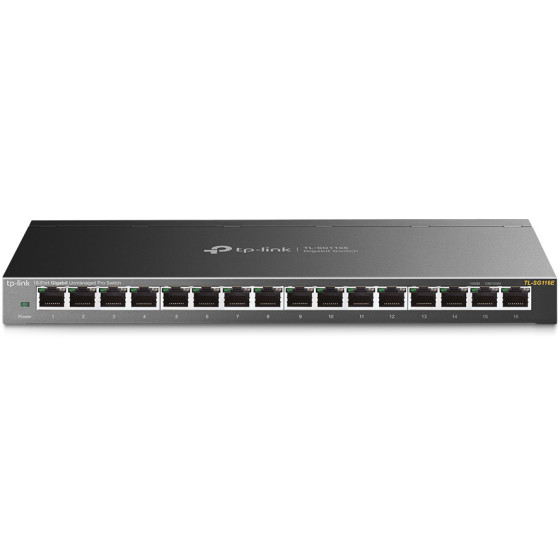 Switch Tp-link TL-SG116E Tplink Pro 16 Ports Gigabit (TL-SG116E)