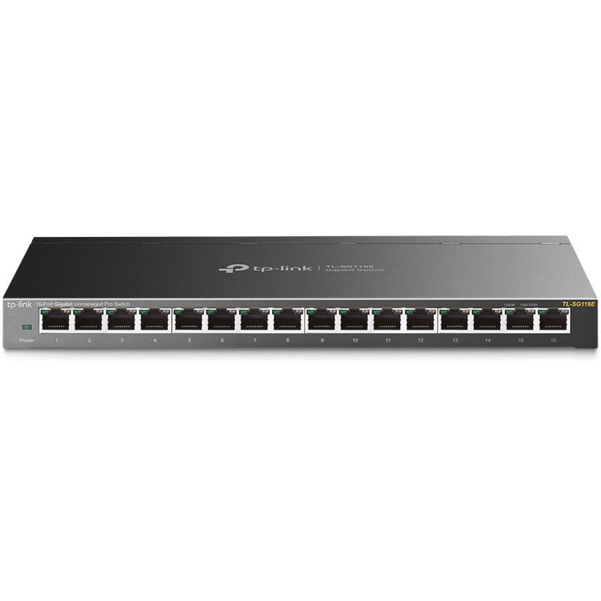 Switch Tp-link TL-SG116E Tplink Pro 16 Ports Gigabit (TL-SG116E)