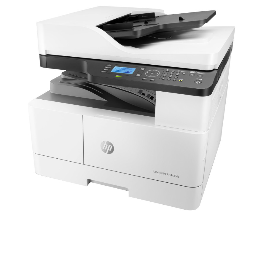 HP Laser M443nda Mono MFP 3en1 A3 Réseau R/V PPM B&W 25 (8AF72A)