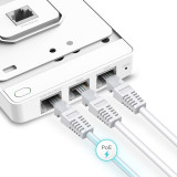 Point d'accès Tp-link WiFi AC1200 mural Omada Mu-mimo Gigabit (EAP235-WALL)