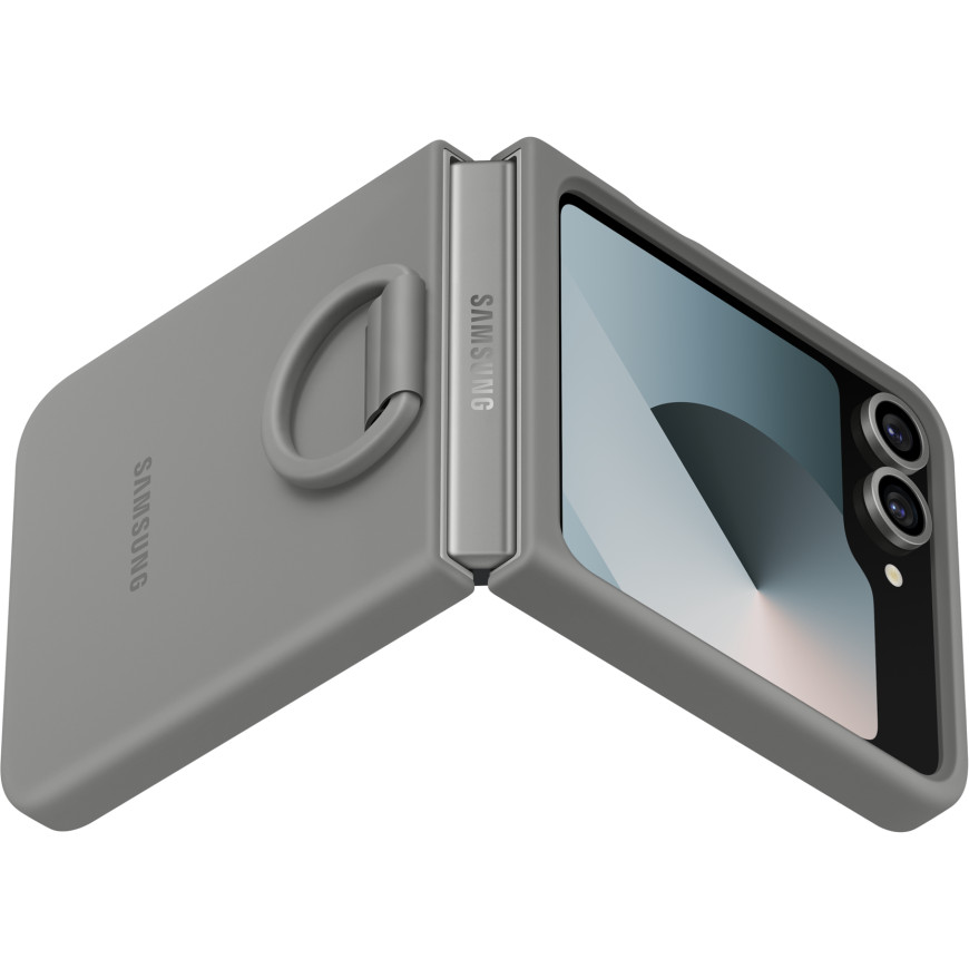 SAMSUNG Galaxy Z Flip6 Silicone Case Gray (EF-PF741TJEGWW)