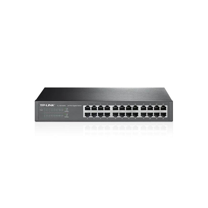 SWITCH TP-LINK GIGABIT 24-PORTS (TL-SG1024D)