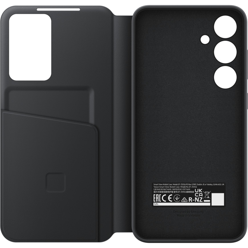 SAMSUNG Galaxy S24+ Smart V Wallet case Black (EF-ZS926CBEGWW)