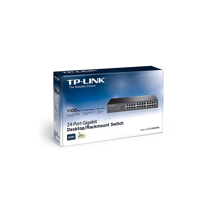 Switch TP-Link gigabit 24-PORTS (TL-SG1024D)