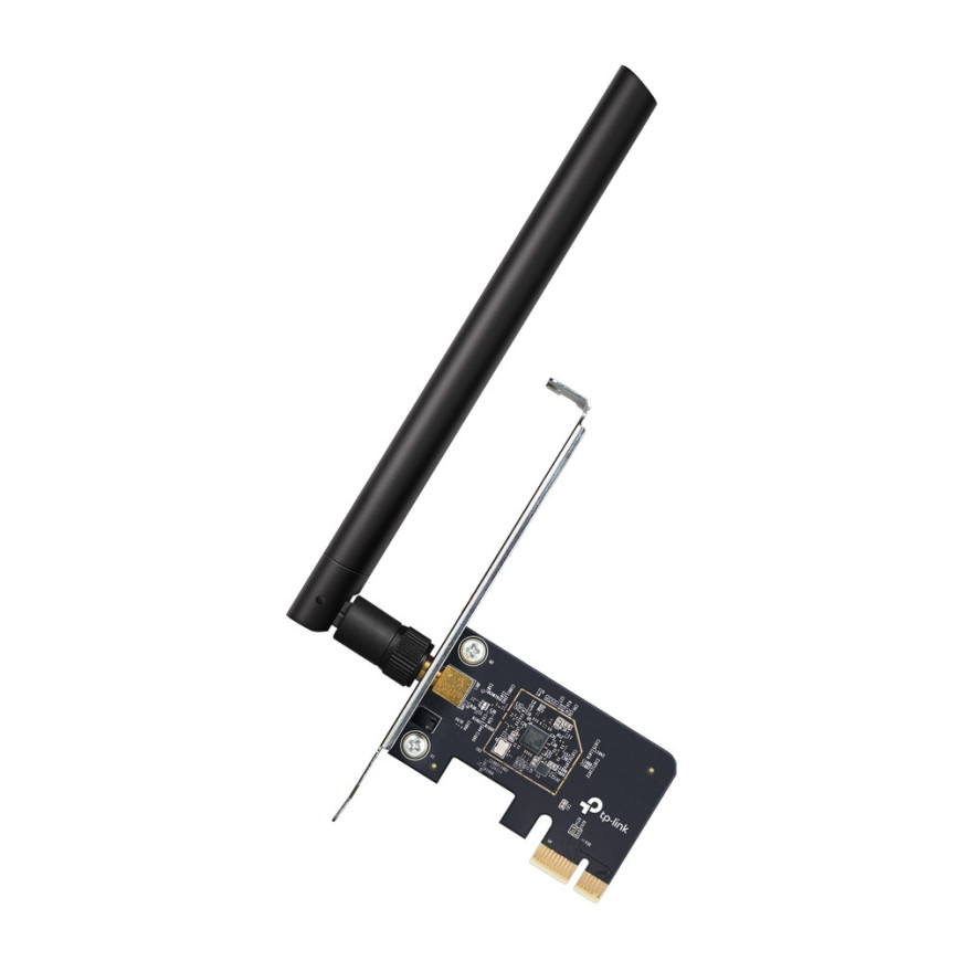 AC600 Dual Band Wi-Fi PCI Express Adapter SPEED: 433 Mbps at 5 GHz + 200 Mbps at 2.4 GHz SPEC: 1× High Gain (ARCHERT2E)