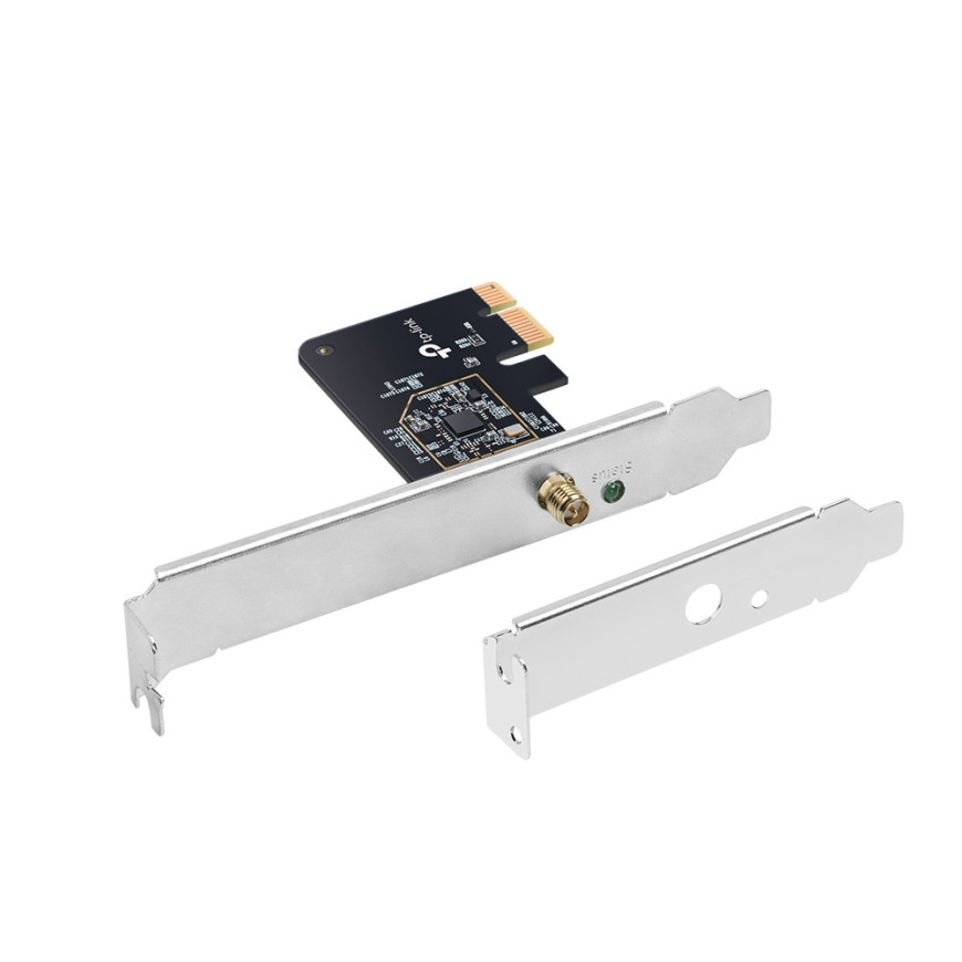 AC600 Dual Band Wi-Fi PCI Express Adapter SPEED: 433 Mbps at 5 GHz + 200 Mbps at 2.4 GHz SPEC: 1× High Gain (ARCHERT2E)