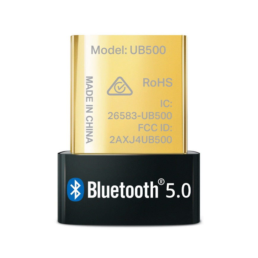 Bluetooth 5.0 Nano USB Adapter SPEC: USB 2.0 (UB500)