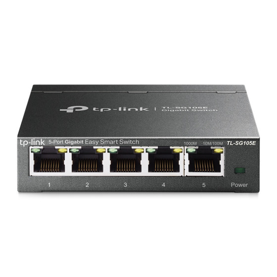 Switch Tp-link TL-SG105E Smart 5 Ports Tplink Gigabit (TL-SG105E)
