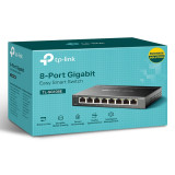 Switch Tp-link TL-SG108E Smart Tplink 8 Ports Gigabit (TL-SG108E)