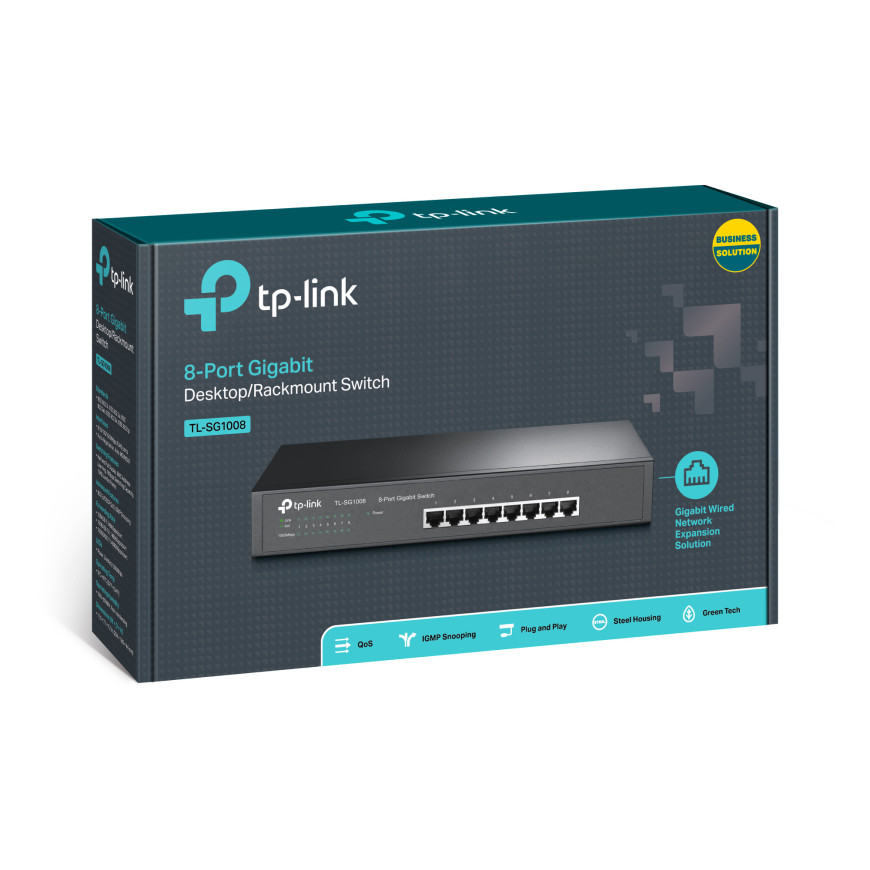 Switch Tp-link Gigabit 8 ports (TL-SG1008)