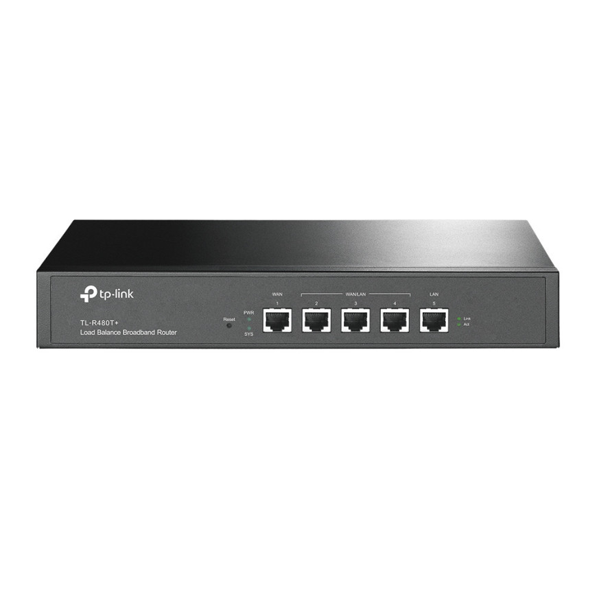 Tplink 5-port Fast Ethernet Multi-Wan Router for Small and Medium Business (TL-R480T+)