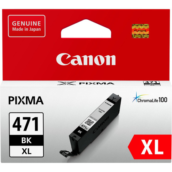 Cartouche d'encre Canon CLI-471XL Noir (0346C001AA)