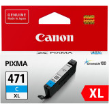 Cartouche d'encre Canon CLI-471XL Cyan (0347C001AA)