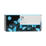 HP 738 300ml Cyan Ink Crtg pour DJ T850 3 Mois (676M6A)