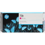 HP 738 300ml Magenta Ink Crtg pour DJ T850 3 Mois (676M7A)