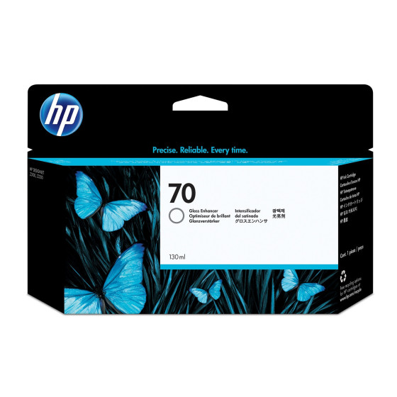 HP 70 130-ml Gloss Enhancer DesignJet Ink Cartridge (C9459A)