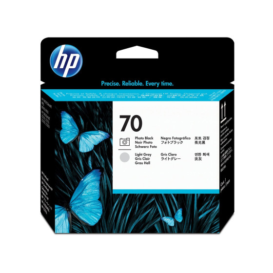 HP 70 Photo Black and Light Gray DesignJet Printhead (C9407A)