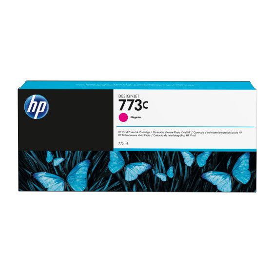 HP 773C 775-ml Magenta DesignJet Ink Cartridge (C1Q39A)
