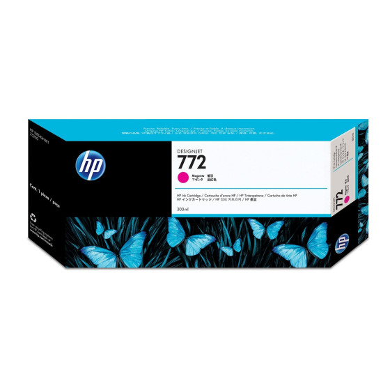 HP 772 300 ml Magenta Ink Cartridge (CN629A)