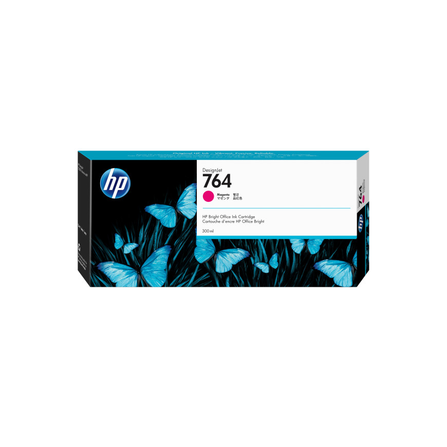 HP 764 300-ml Magenta DesignJet Ink Cartridge (C1Q14A)