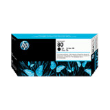 HP 80 Black DesignJet Printhead and Printhead Cleaner (C4820A)