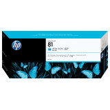 HP 81 680-ml Light Cyan DesignJet Dye Ink Cartridge (C4934A)
