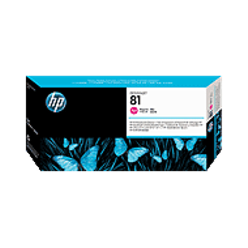 HP 81 Magenta DesignJet Dye Printhead and Printhead Cleaner (C4952A)