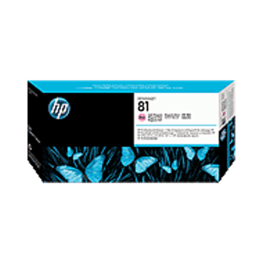 HP 81 Light Magenta DesignJet Dye Printhead and Printhead Cleaner (C4955A)