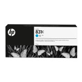 HP 831C 775-ml Cyan Latex Ink Cartridge (CZ695A)