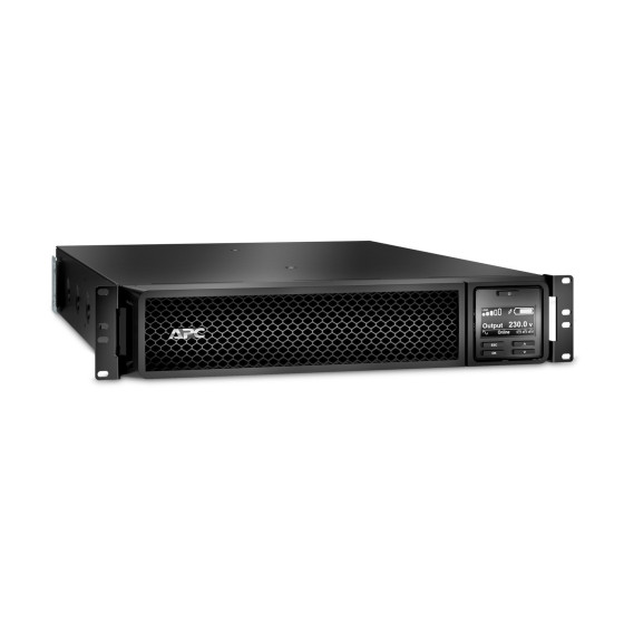 Onduleur APC on-line double conversion Smart-UPS srt 3 000VA Rack 230V avec carte réseau (SRT3000RMXLI-NC)