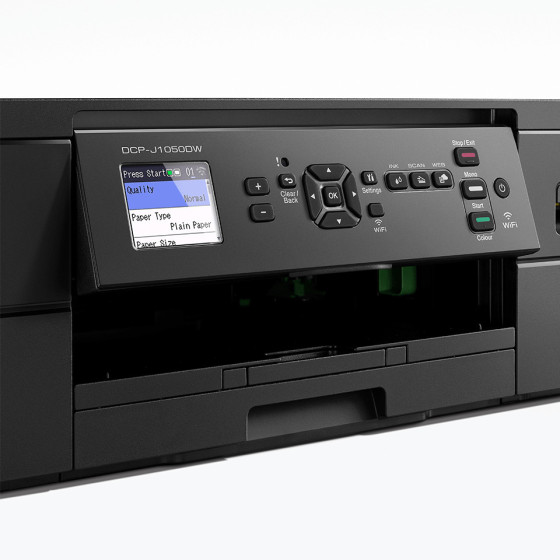 Imprimante multifonction 3-en-1 jet d'encre A4 Wi-Fi (DCP-J1050DW)
