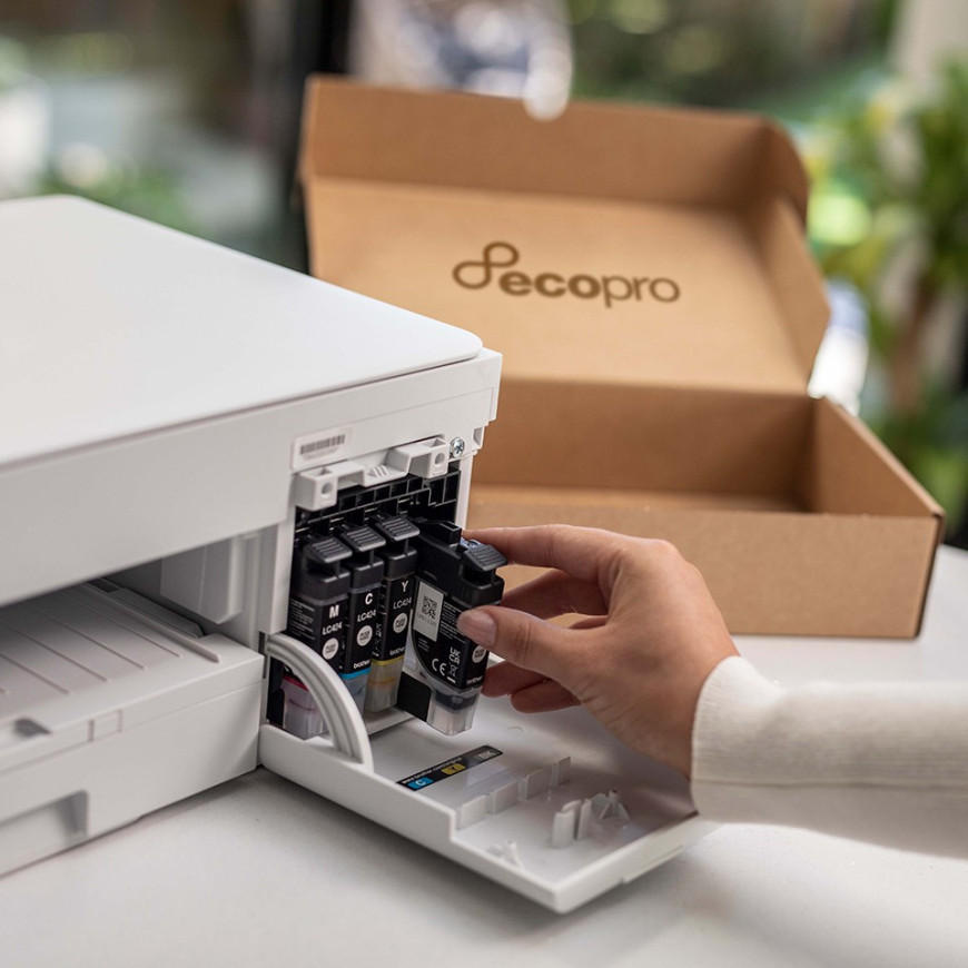 Multifonction jet d’encre A4 3-en-1 avec application smartphone, Wi-Fi et Wi-Fi direct (DCP-J1200WE)