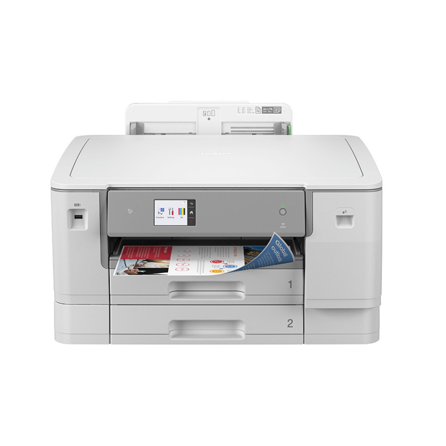 Imprimante monofonction jet d'encre couleur A3 réseau, Wi-Fi, émulation PCL6 et NFC (HL-J6010DW)