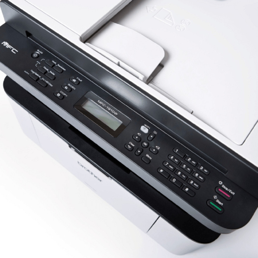 Imprimante multifonction 4 en 1, laser monchrome, 20 ppm, wifi (MFC-1910W)