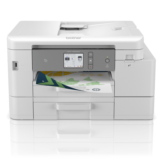 Multifonction jet d’encre A4 4-en-1 recto-verso avec double bac papier, consommables haute capacité (MFC-J4540DW)
