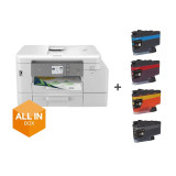 Pack d'impression All in Box comprenant multifonction jet d'encre A4 4-en-1 recto-verso avec double bac (MFC-J4540DWXL)
