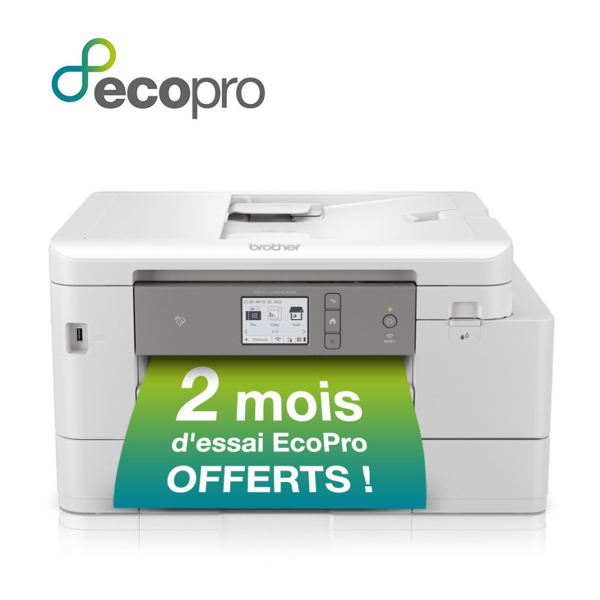 Pack d'impression All in Box comprenant multifonction jet d'encre A4 4-en-1 recto-verso avec double bac (MFC-J4540DWXL)