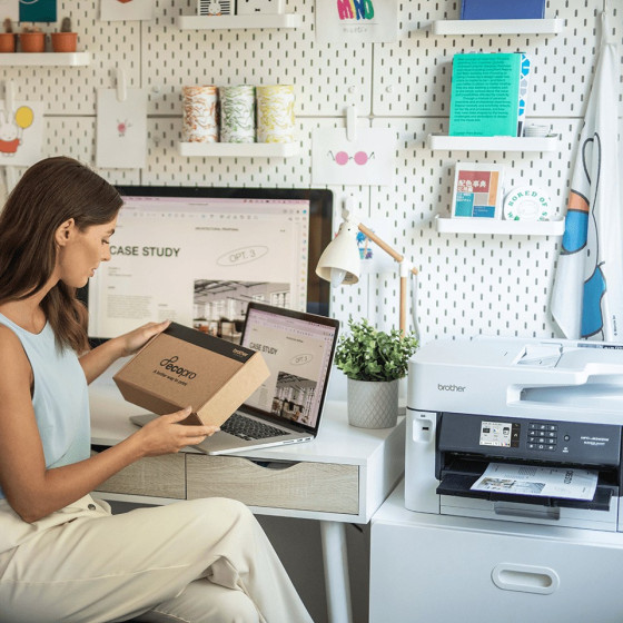 Imprimante multifonction jet d'encre couleur professionnelle 4-en-1 Business Smart (MFC-J5340DWE)