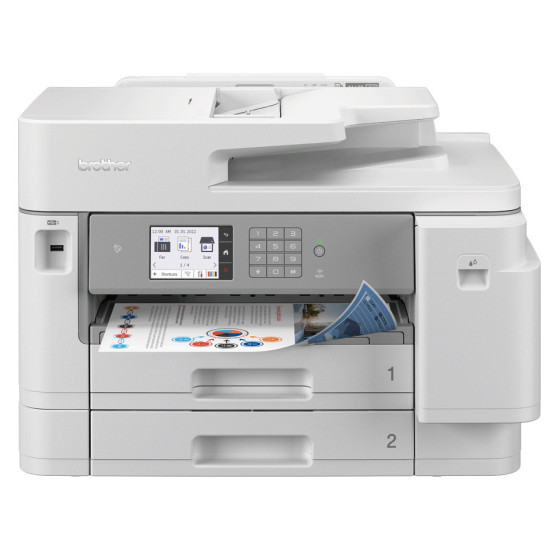 Multifonction jet d'encre couleur A3 réseau, Wi-Fi, émulation PCL6 et NFC (MFC-J5955DW)