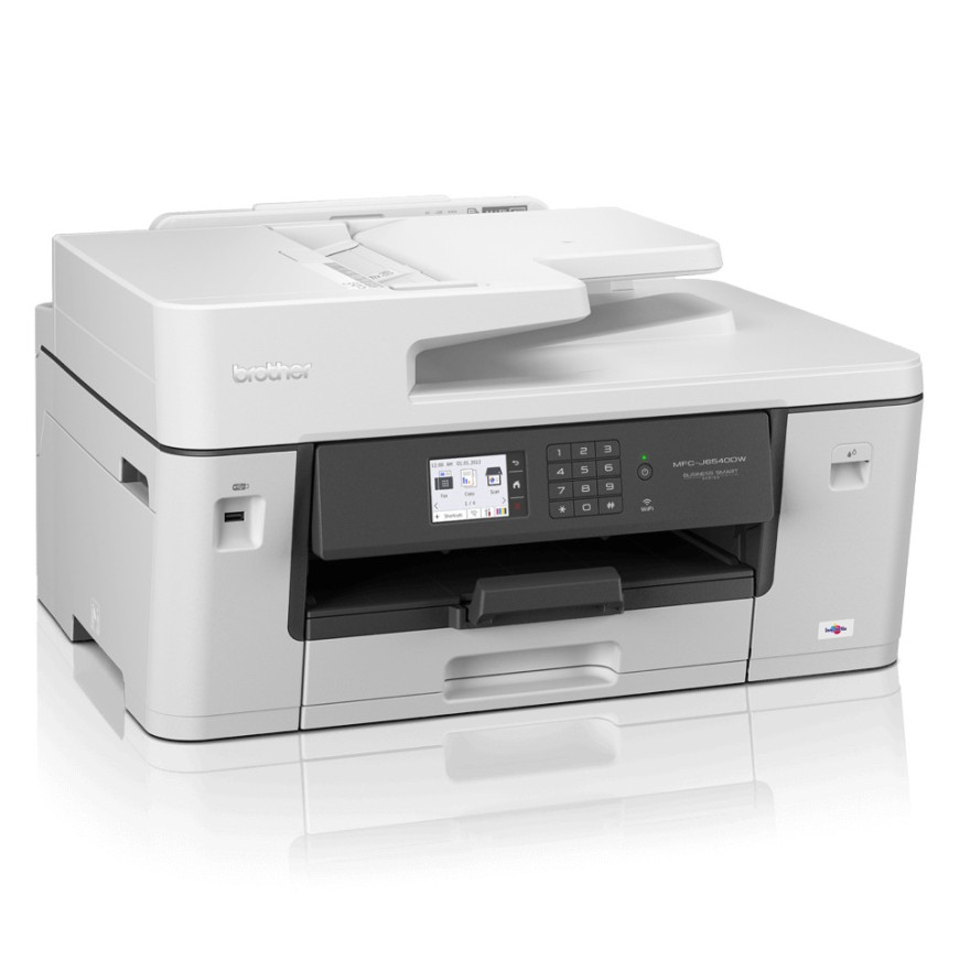 Imprimante multifonction jet d'encre couleur professionnelle 4-en-1 A3 Business Smart, 28 ipm ISO (MFC-J6540DWE)