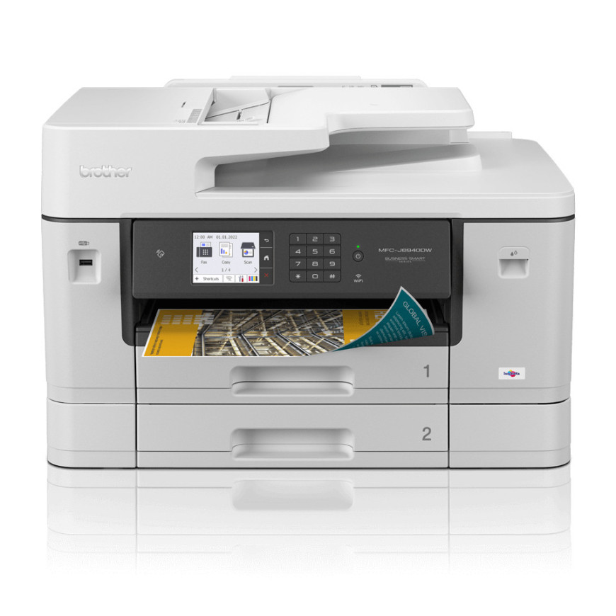 Imprimante multifonction jet d'encre couleur professionnelle A3 Business Smart recto-verso intégral (MFC-J6940DW)
