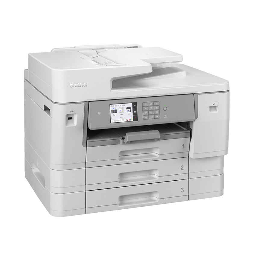 Multifonction jet d'encre couleur A3 capacité 750 feuilles réseau, Wi-Fi, émulation PCL6 et NFC (MFC-J6957DW)