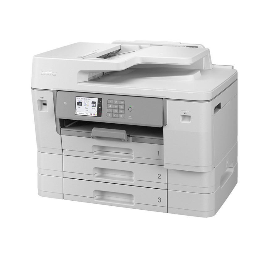 Multifonction jet d'encre couleur A3 capacité 750 feuilles réseau, Wi-Fi, émulation PCL6 et NFC (MFC-J6957DW)