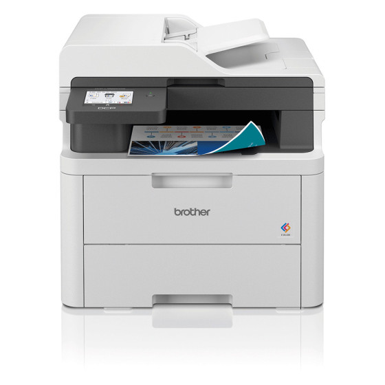 Multifonction 3 en 1 LED couleur DCP-L3560CDW avec Recto-Verso, Réseau Ethernet et Wi-Fi, Chargeur 50 f
