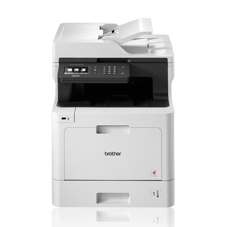 Multifonction 3-en-1 laser couleur avec Réseau Wifi, 31ppm, recto verso (DCP-L8410CDW)