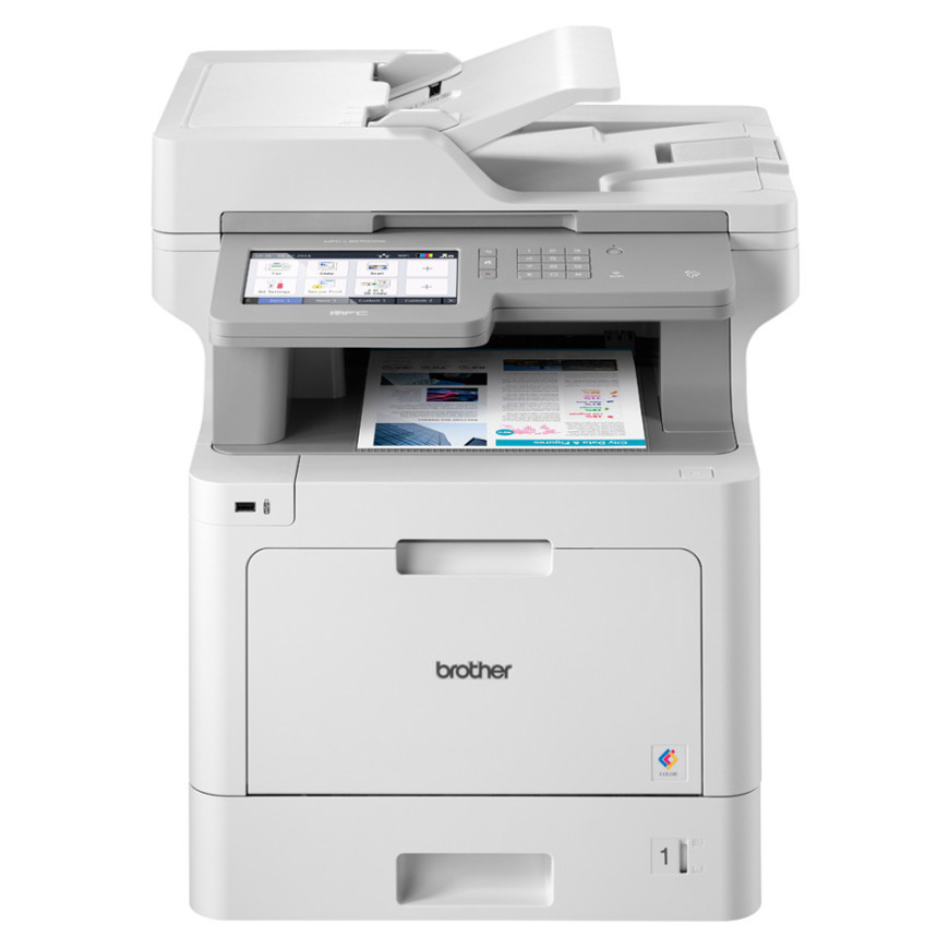 Multifonction 4-en-1 laser couleur avec Réseau Wifi, 31ppm, recto verso, NFC (MFC-L9570CDW)