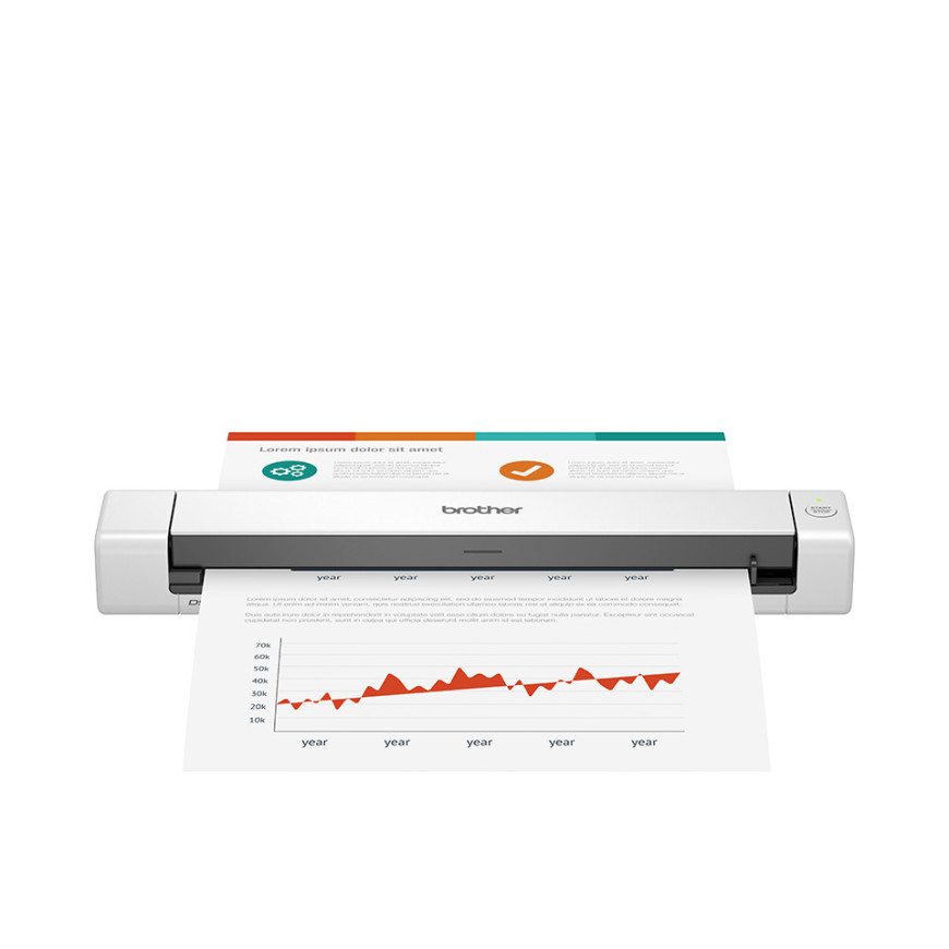 scanner mobile à déliment A4 (DS-640)