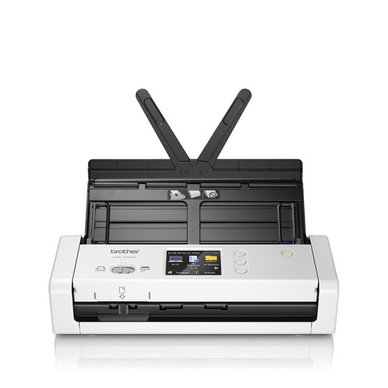 Scanner de documents compact, recto-verso, 25 pm/50 ipm, chargeur ADF 20 f., réseau, Wi-Fi, Wi-Fi Direct (ADS-1700W)