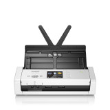 Scanner de documents compact, recto-verso, 25 pm/50 ipm, chargeur ADF 20 f., réseau, Wi-Fi, Wi-Fi Direct (ADS-1700W)